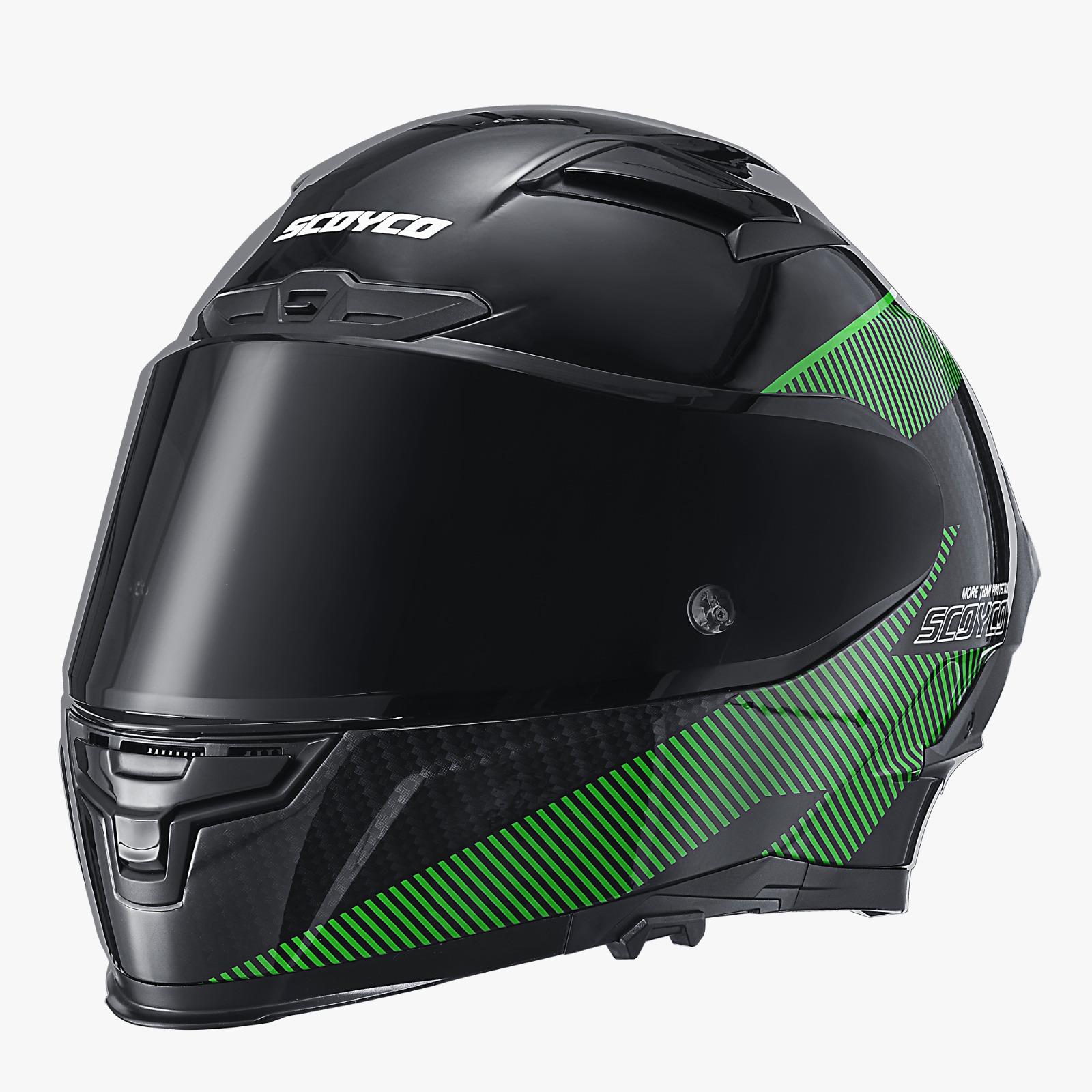 SCOYCO GHOST KAPALI (FUL FACE) KASK