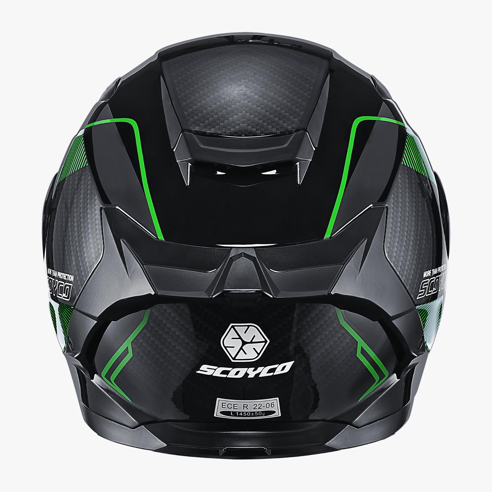 SCOYCO GHOST KAPALI (FUL FACE) KASK
