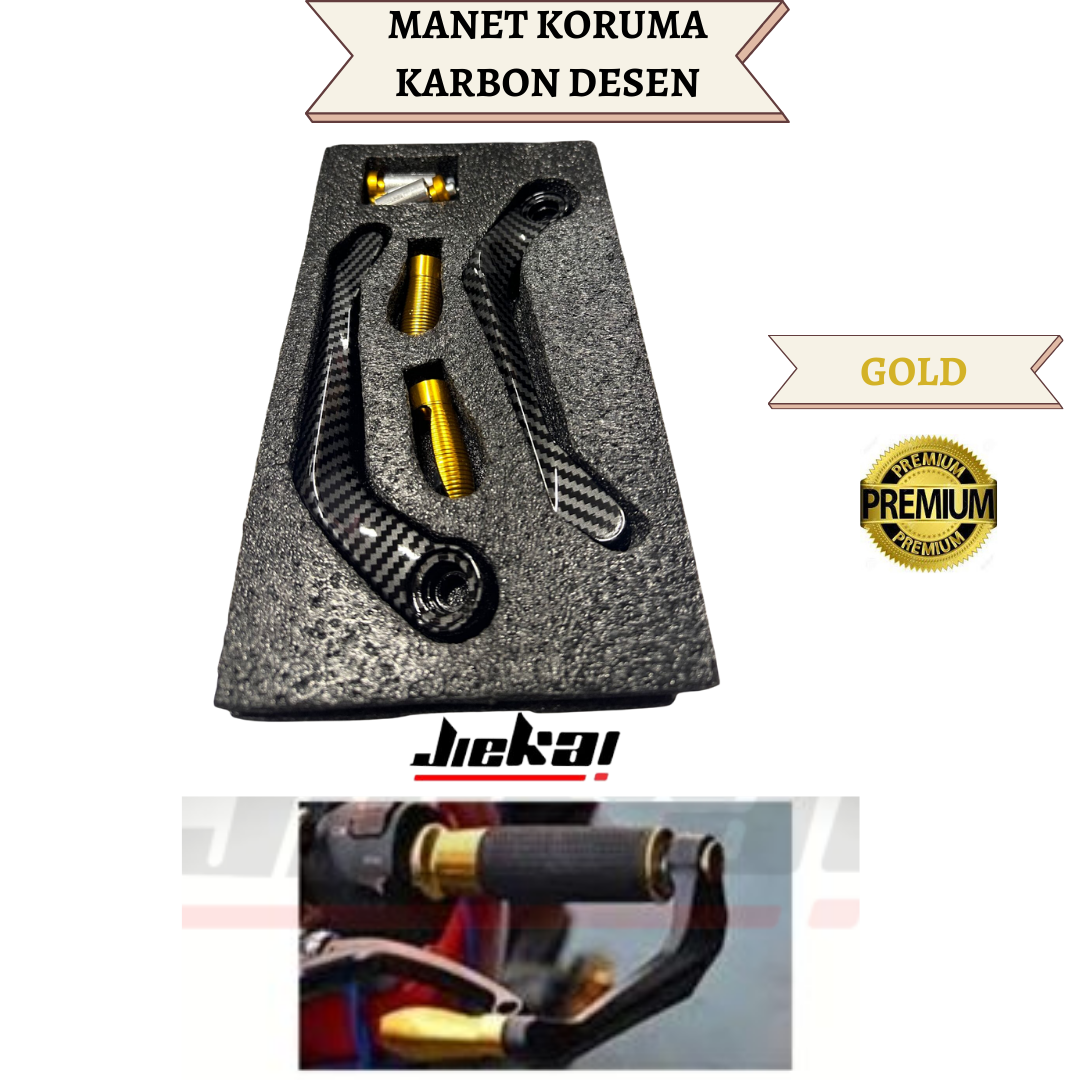 M-93 * GOLD * RENKLİ MANET KORUMA KARBON DESEN