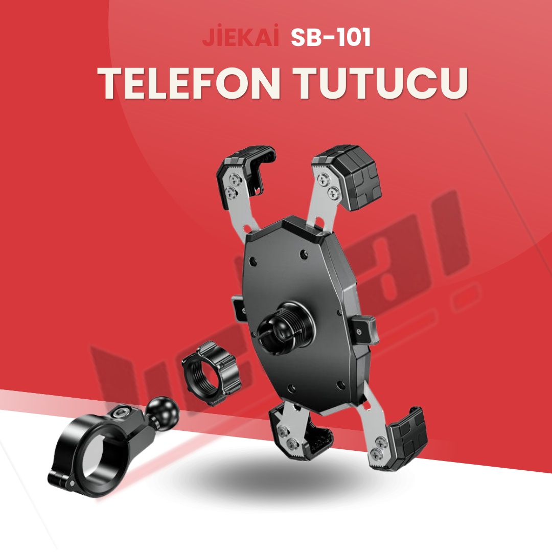 JİEKAİ SB-101 AYNA VE GİDON BAĞLANTILI TELEFON TUTUCU